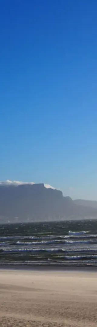 Kapstadt, die Sicht vom Bloubergstrand
